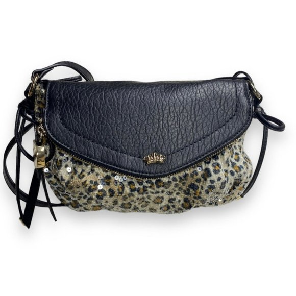Juicy Couture Handbags - NWOT Juicy Couture Y2K Leopard Sequin Fashion Stylish Ladies Crossbody Purse